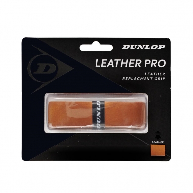 Dunlop Leather Base Grip Leather Pro 1.5mm (direct, firm grip feel) brown - 1 piece